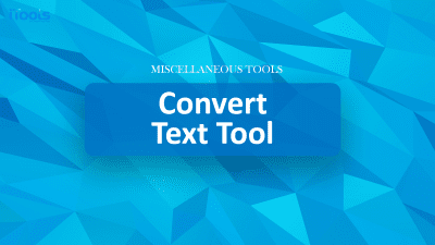 Convert Text